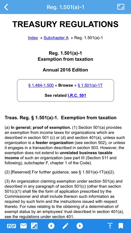 Tax Code and Regulations - TouchTax Mobile App screenshot-4