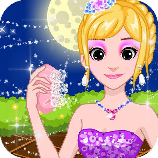 Princess shiny dress up - games for kids