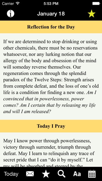A Day at a Time Meditations