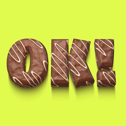 Textmoji Stickers - Chocolate Edition