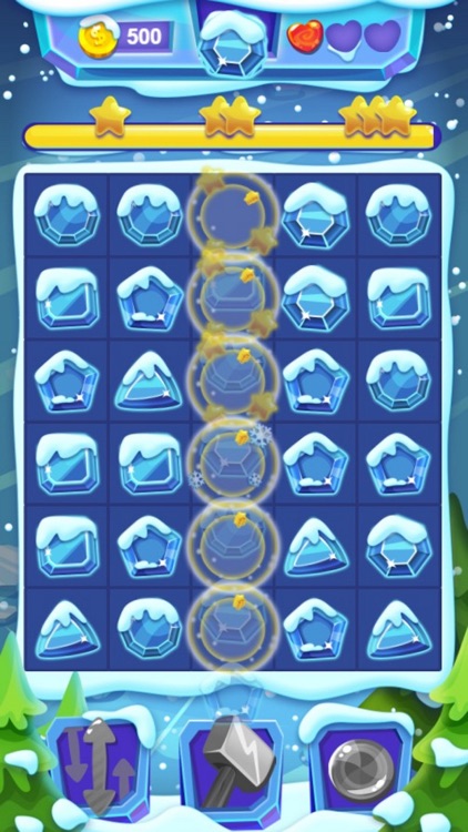 Frozen Winter Crush Match - Fun Puzzle Game