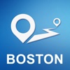 Boston, MA Offline GPS Navigation & Maps