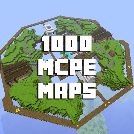 1000+ MCPE MAPS FOR MINECRAFT POCKET EDITION GAME iOS App