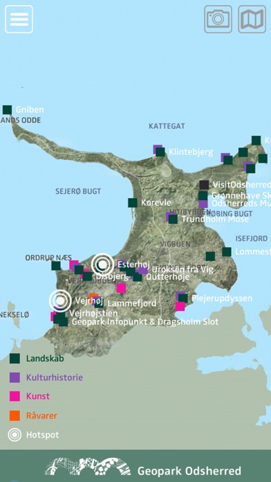 How to cancel & delete Geopark Odsherred - LANDSKABET SOM ISEN SKABTE from iphone & ipad 1