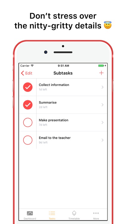 The Homework App - Your School Schedule & Planner screenshot-4