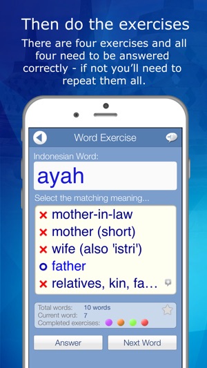 Learn Indonesian Audio FlashCards(圖4)-速報App