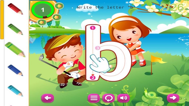 Writing ABC Letters Handwriting Preschool Practice(圖2)-速報App