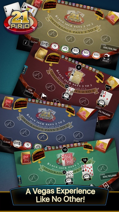 21 PRO: BLACKJACK MULTI-HAND 3.1 IOS CASINO 21 PRO: BLACKJACK MULTI-HAND 3.1 IOS