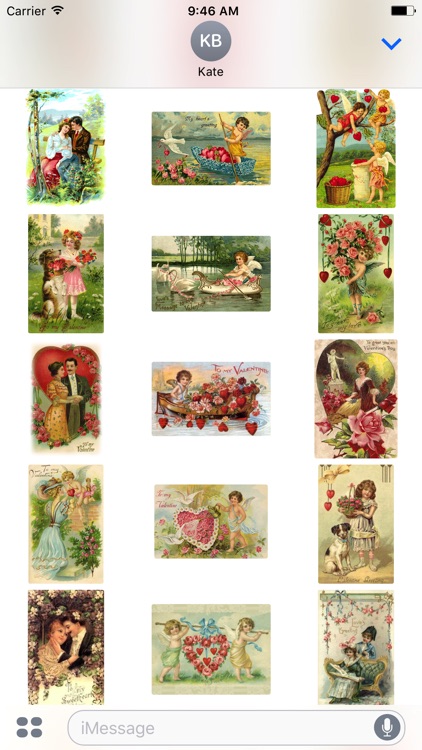 Sweet Valentine's Day Stickers