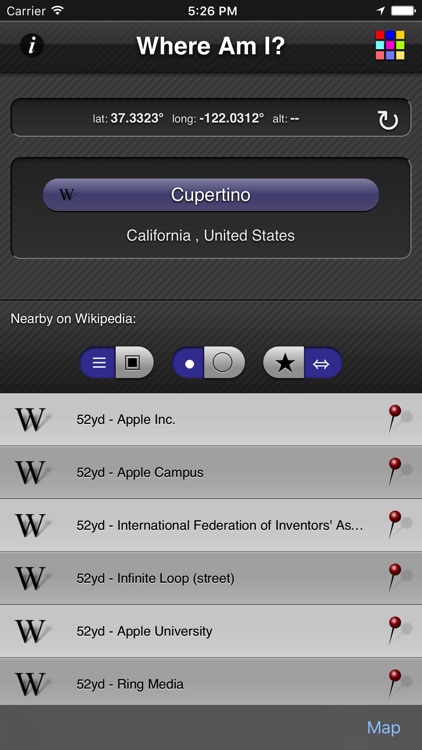 Where am I - App