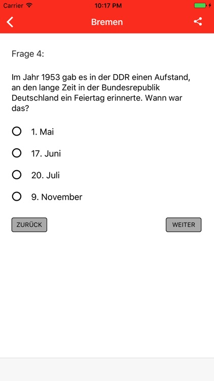 Einbürgerungstest Bremen