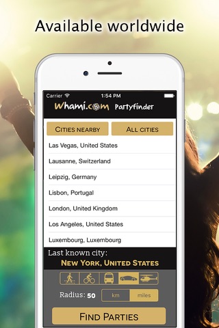 whami Partyfinder & Eventradar screenshot 3