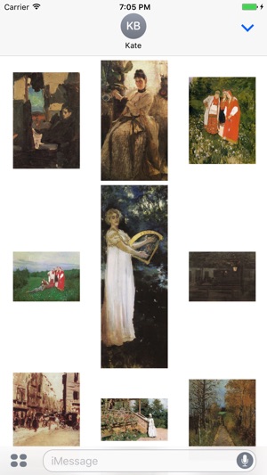 Konstantin Korovin Artworks Stickers(圖2)-速報App