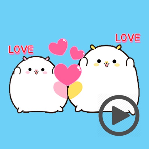 Fat Funny Hamster Animated