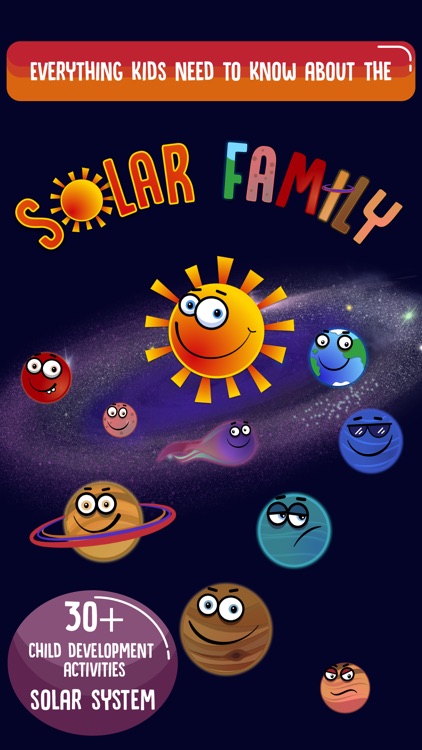 Solar Family: Planets for Kids screenshot-0