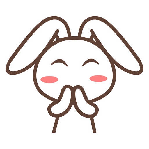 Adorable Rabbit Animated Stickers icon