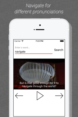 Word Pronounce - Real pronunciations from Youtube screenshot 2