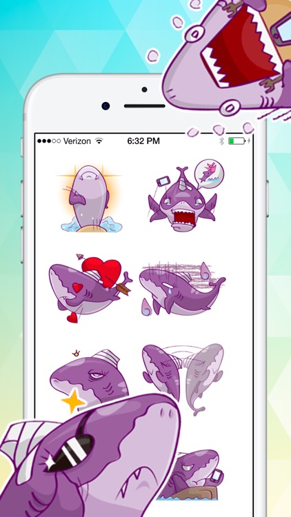 Poor Shark Stickers!