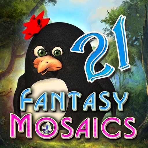 Fantasy Mosaics 21: On the Movie Set iOS App