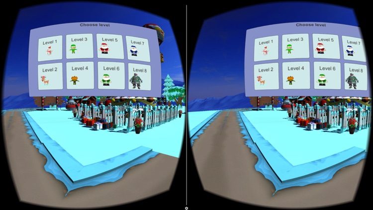 VR Santa Snowball