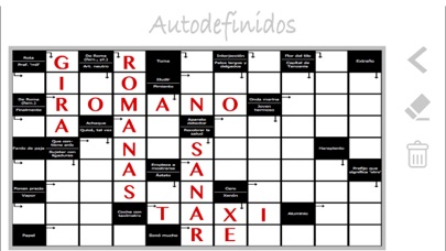 Crossword puzzles in Spanish screenshot 3