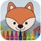 Let’s your kids start to learn coloring with this Cute animal in farm coloring book games for kids