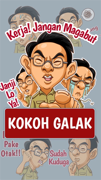 Kokoh Galak Sticker