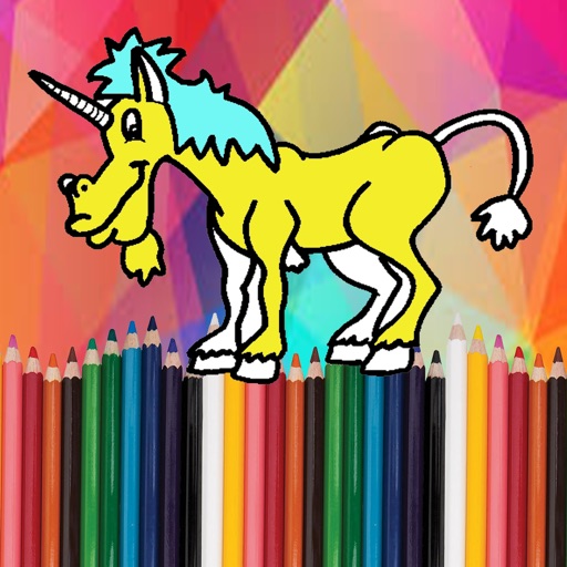 My Game Coloring Unicorn Version iOS App