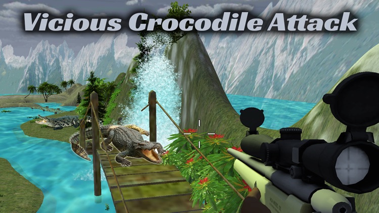 Wild Crocodile Attack 2017: Alligator Hunting 3D