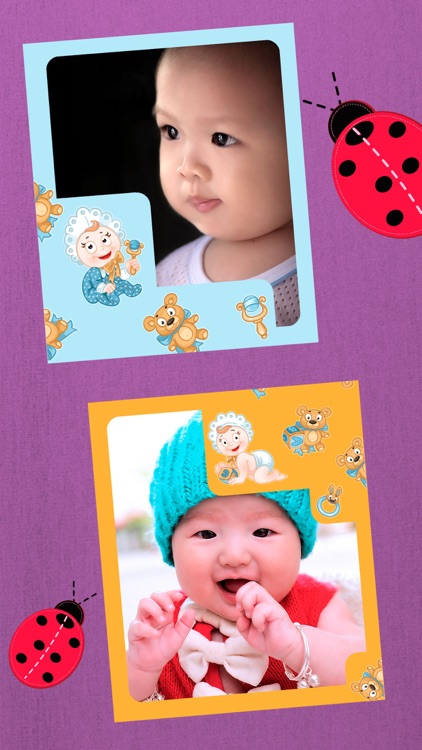 Baby photo frames and collage – Pro