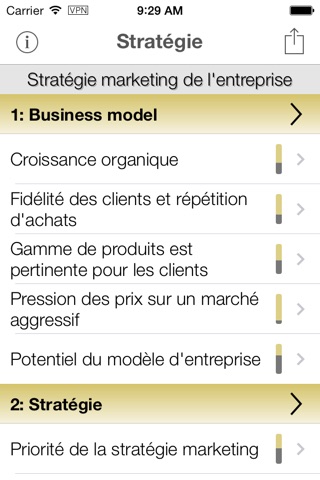 iStrategy Business Analysis Charts screenshot 3