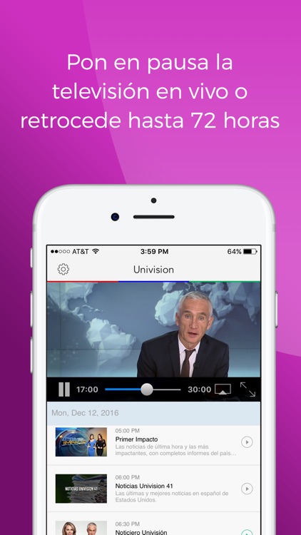 Univision NOW – Stream TV en Vivo y On Demand