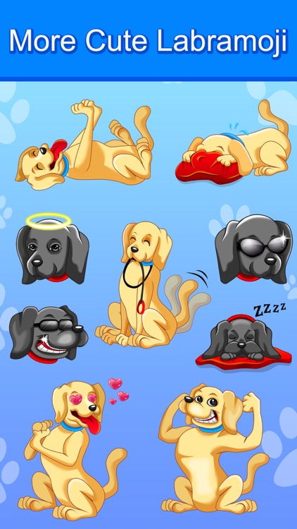 LabraMoji - Stickers & Keyboard For Labradors screenshot-3