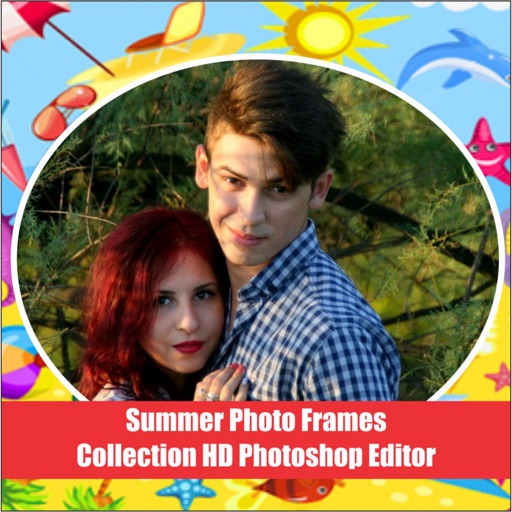 Summer Photo Frames Collection HD Photoshop Editor