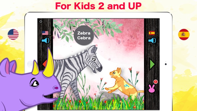 Spanish Animal Words - Spanish Pet & Zoo Animals(圖5)-速報App