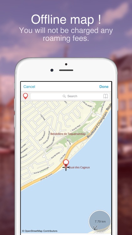Quebec City on Foot : Offline Map screenshot-3