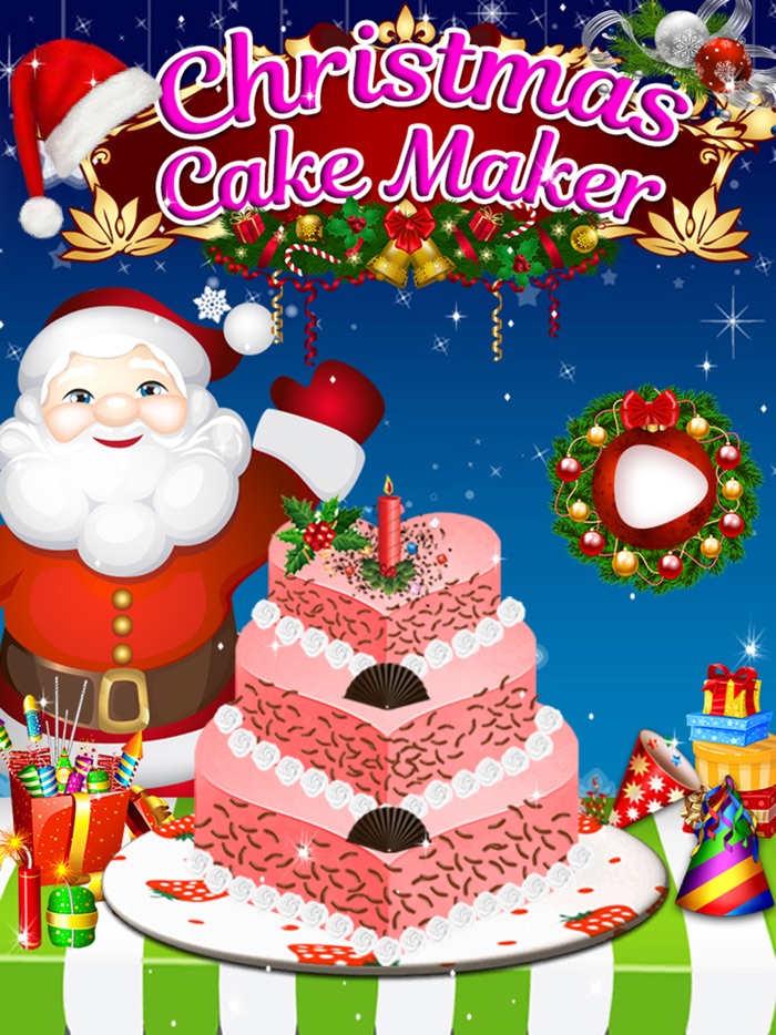 Christmas Birthday Cake Maker - Kids game for free