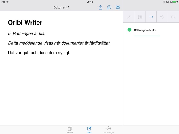 Oribi Writer screenshot-4