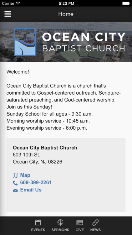 Ocean City Baptist Church - Ocean City, NJ