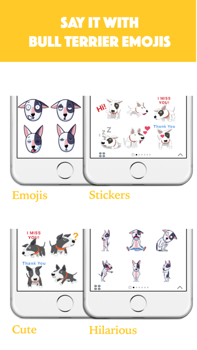 How to cancel & delete Bull Terrier Emoji Keyboard from iphone & ipad 3