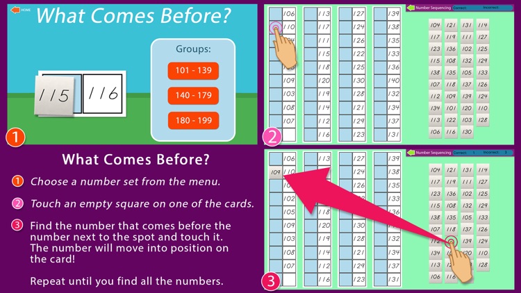 Number Sequencing 101 - 200