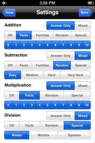 TouchNumbers Flash Cards screenshot 2