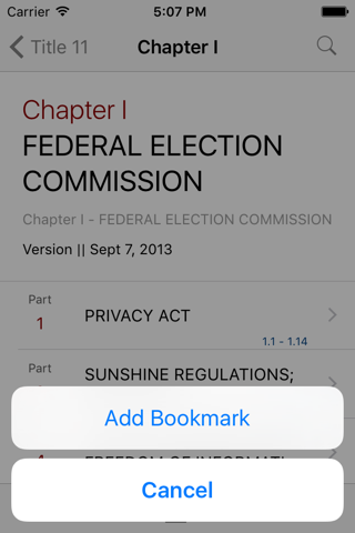 11 CFR - Federal Elections (2017 LawStack Series) screenshot 3