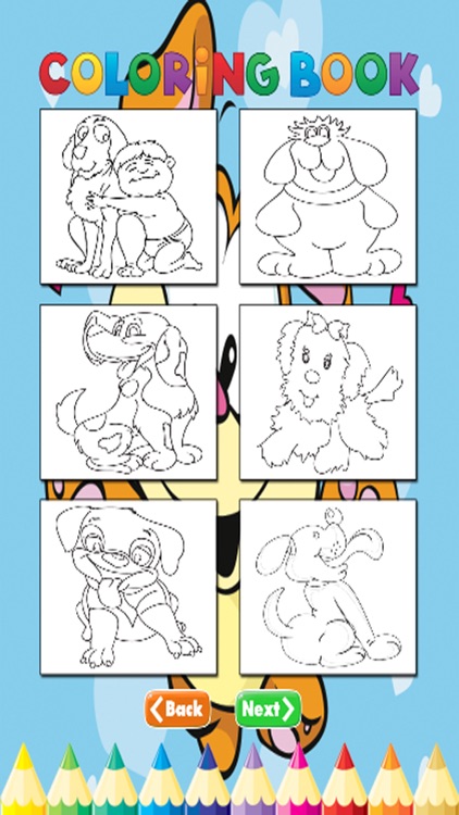 The Dog Coloring Book - Activities for Kid screenshot-3