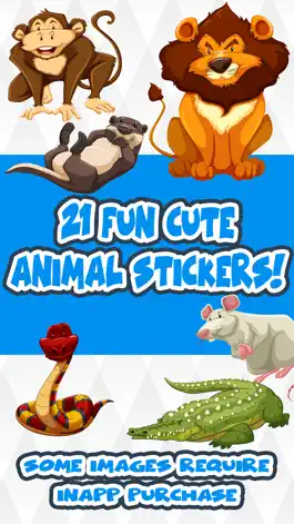 Game screenshot Fun Cute Animal Stickers mod apk