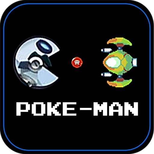 Poke Man: Chase in the outer space-Kid maze puzzle iOS App