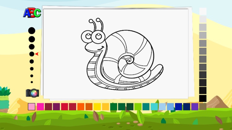 ABC Animal Coloring and Vocabulary