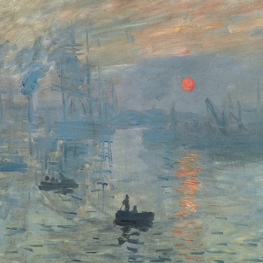 Monet Artworks for iMessage icon