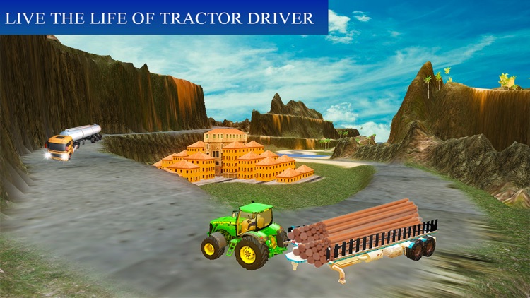 Off-road Tractor Driving Sim3D