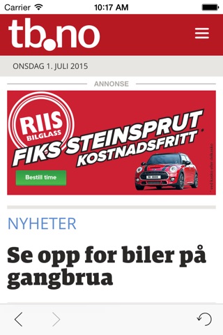 Tønsbergs Blad screenshot 2